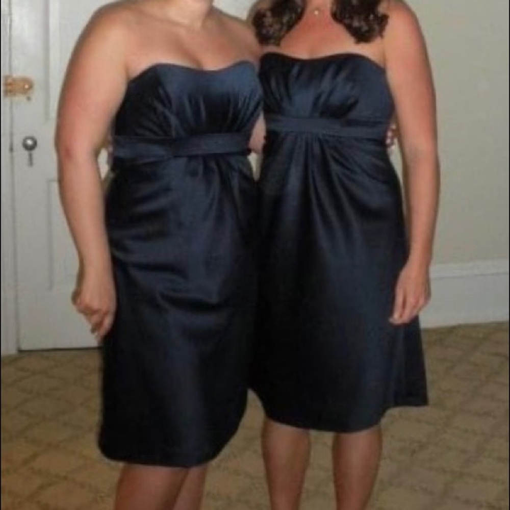 Alfred Angelo Bridesmaids Dress Navy